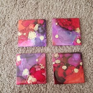 4 piece set of coasters